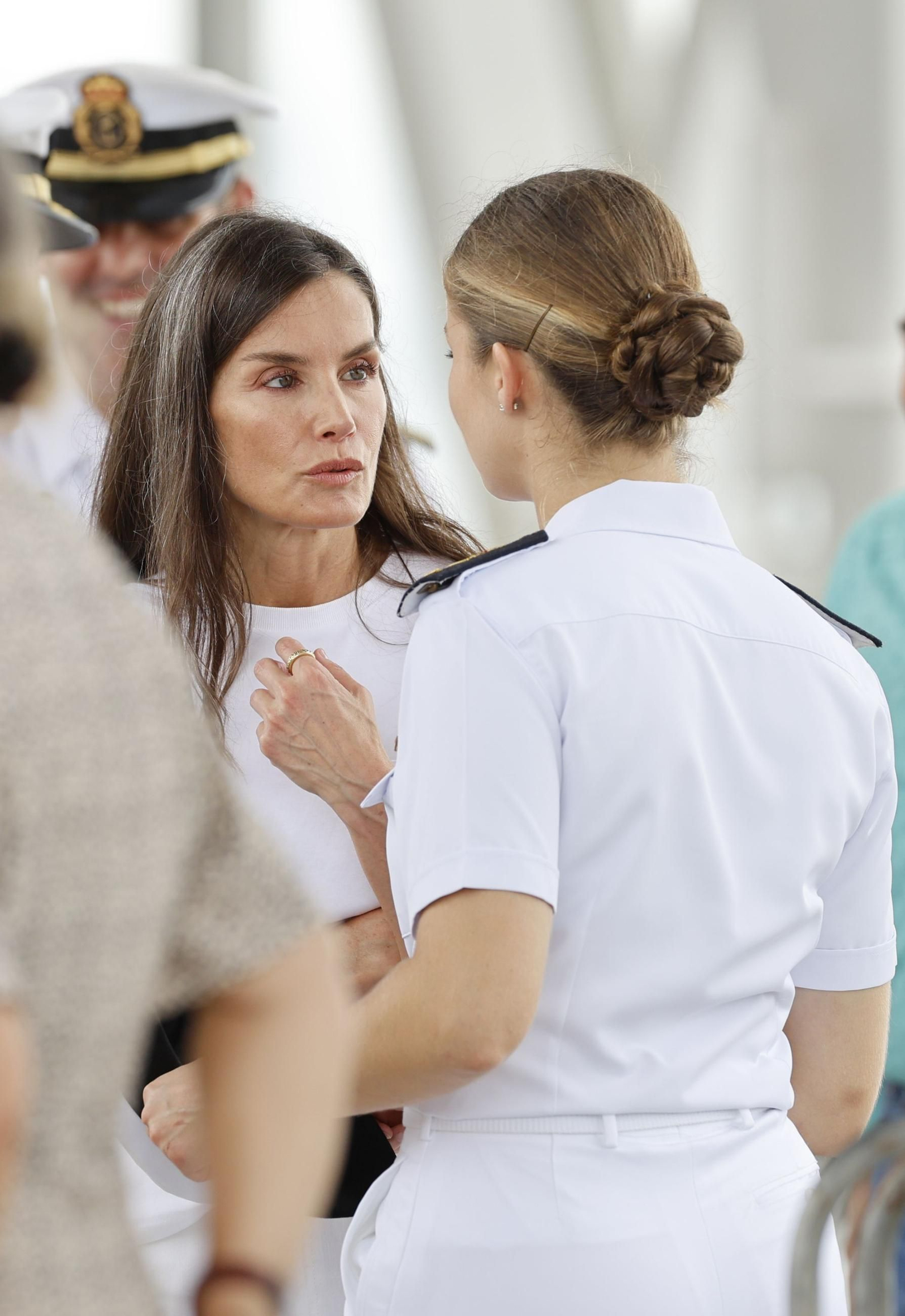 El emocionante reencuentro de la princesa Leonor con la reina Letizia en Panamá: todas las fotos