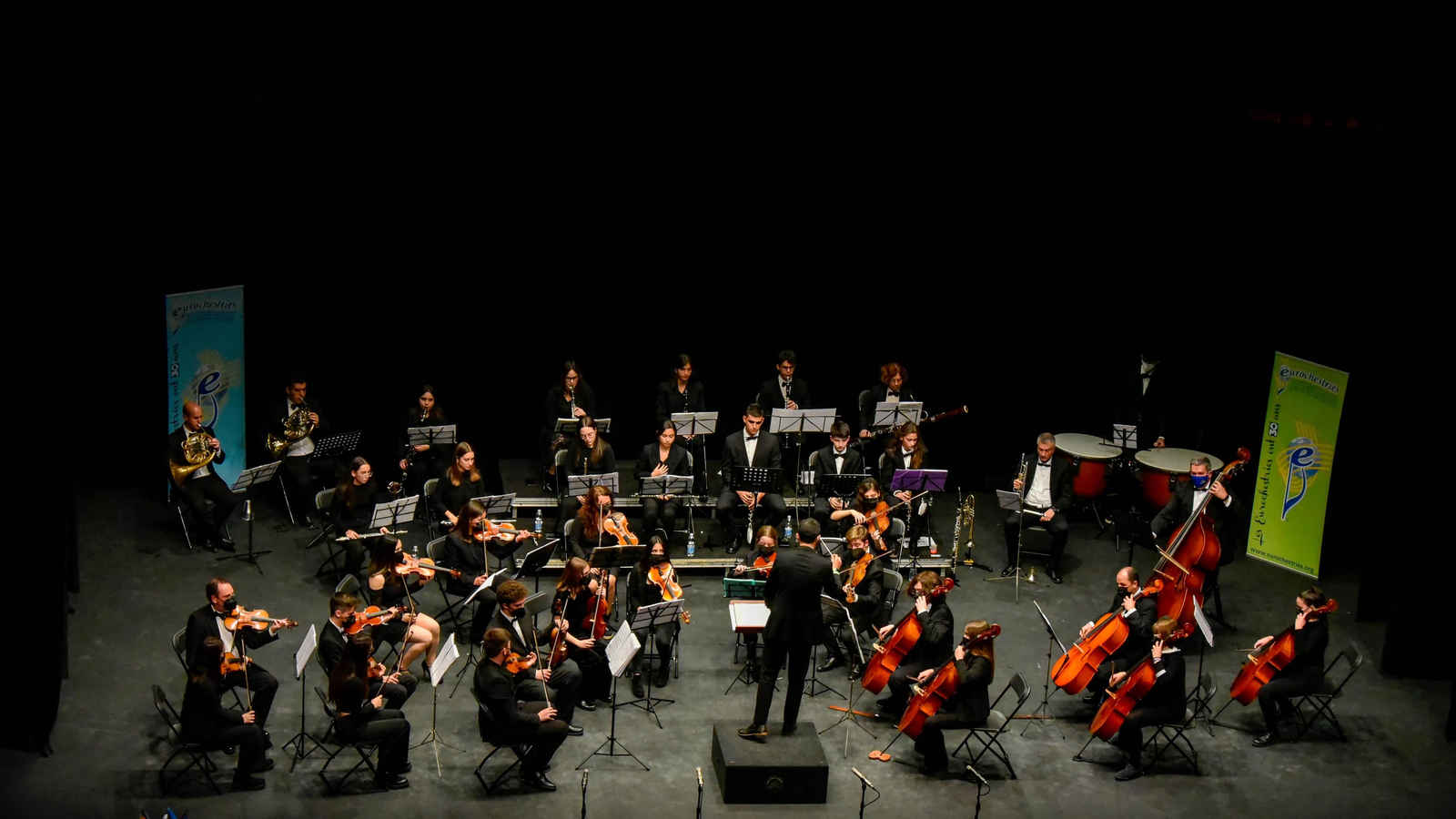 Las fotos del concierto de La Joven Orquesta Sinfónica de La Línea