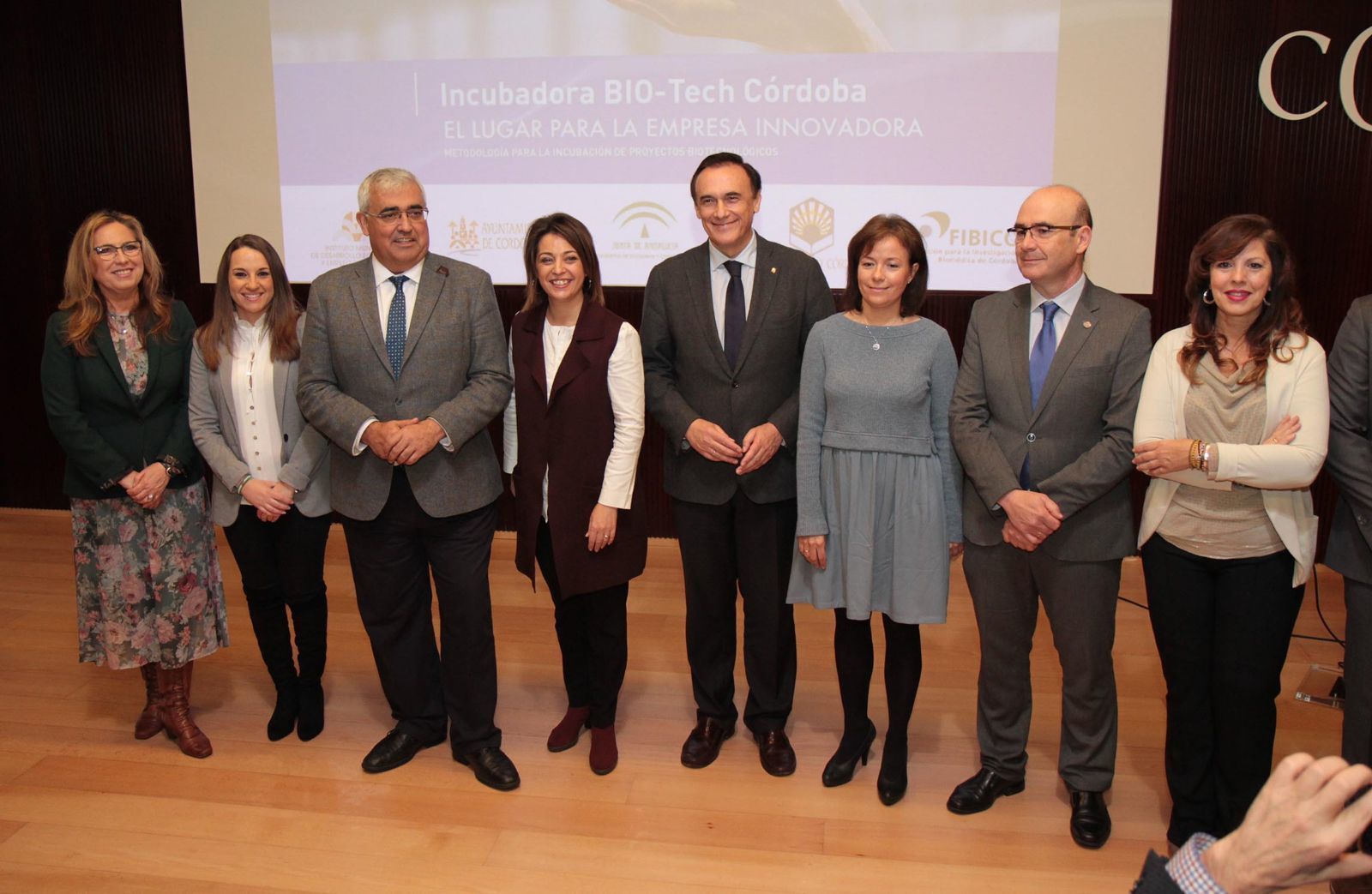 Un momento de la presentación de Biotech