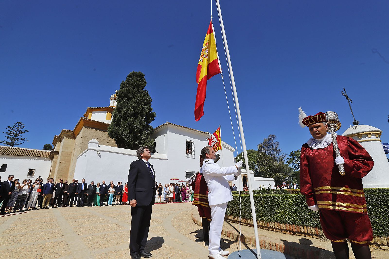 Imágenes del acto Institucional del 3 de Agosto den La Rábida
