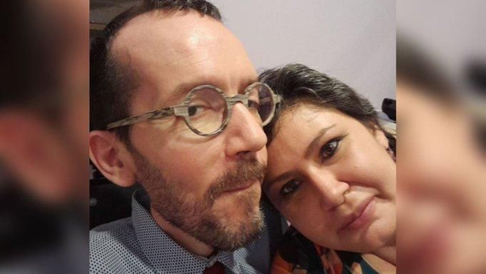 Pablo Echenique y María Nelo