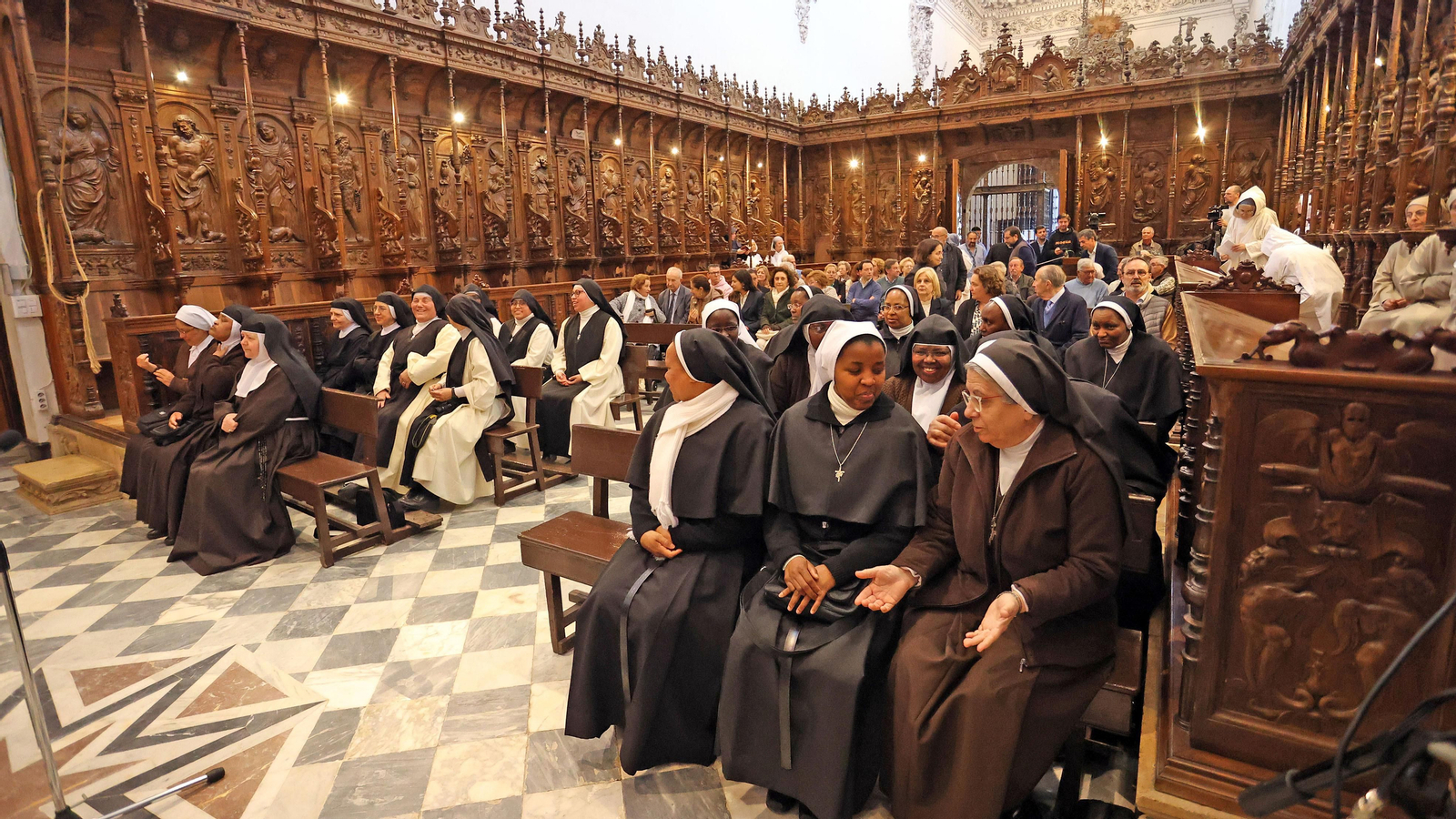 Misa de despedida en la Cartuja de Jerez a las hermanas de Belén