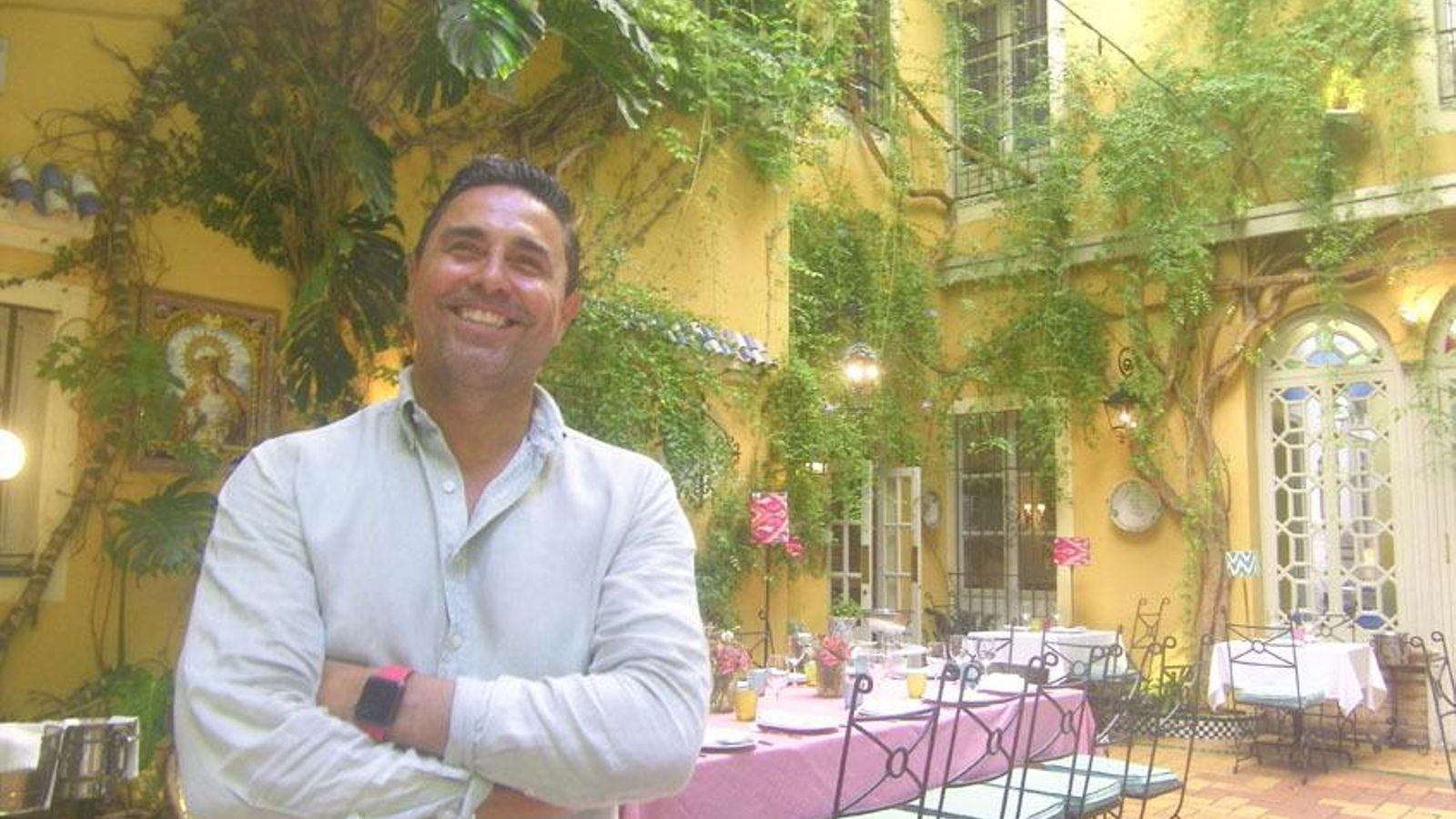 Agustín León, el gerente de Manolo León