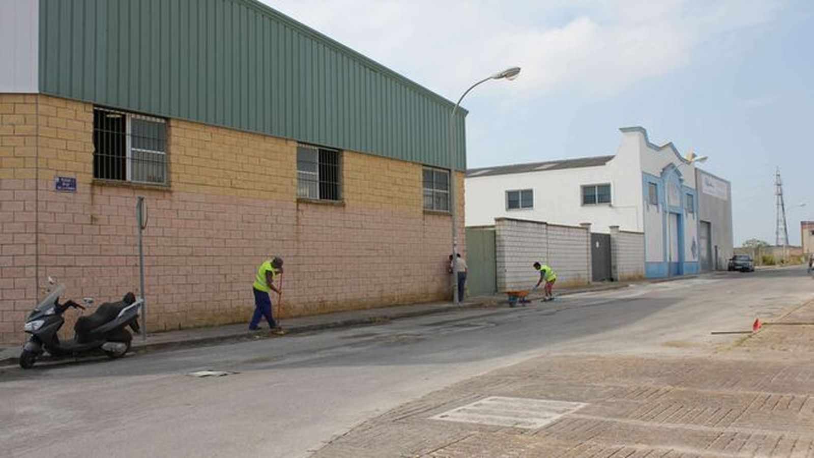 Imagen retrospectiva del polígono sanluqueño de Rematacaudales.