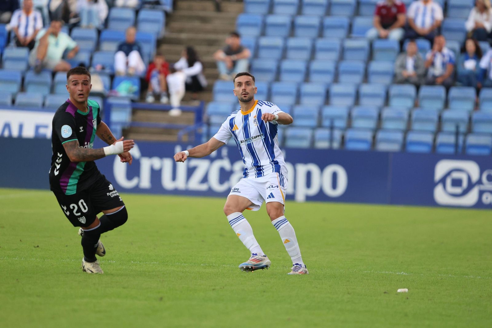 Recreativo-Atlético Malagueño: El Decano pide la hora, pero el filial regresa de vacío (1-0)