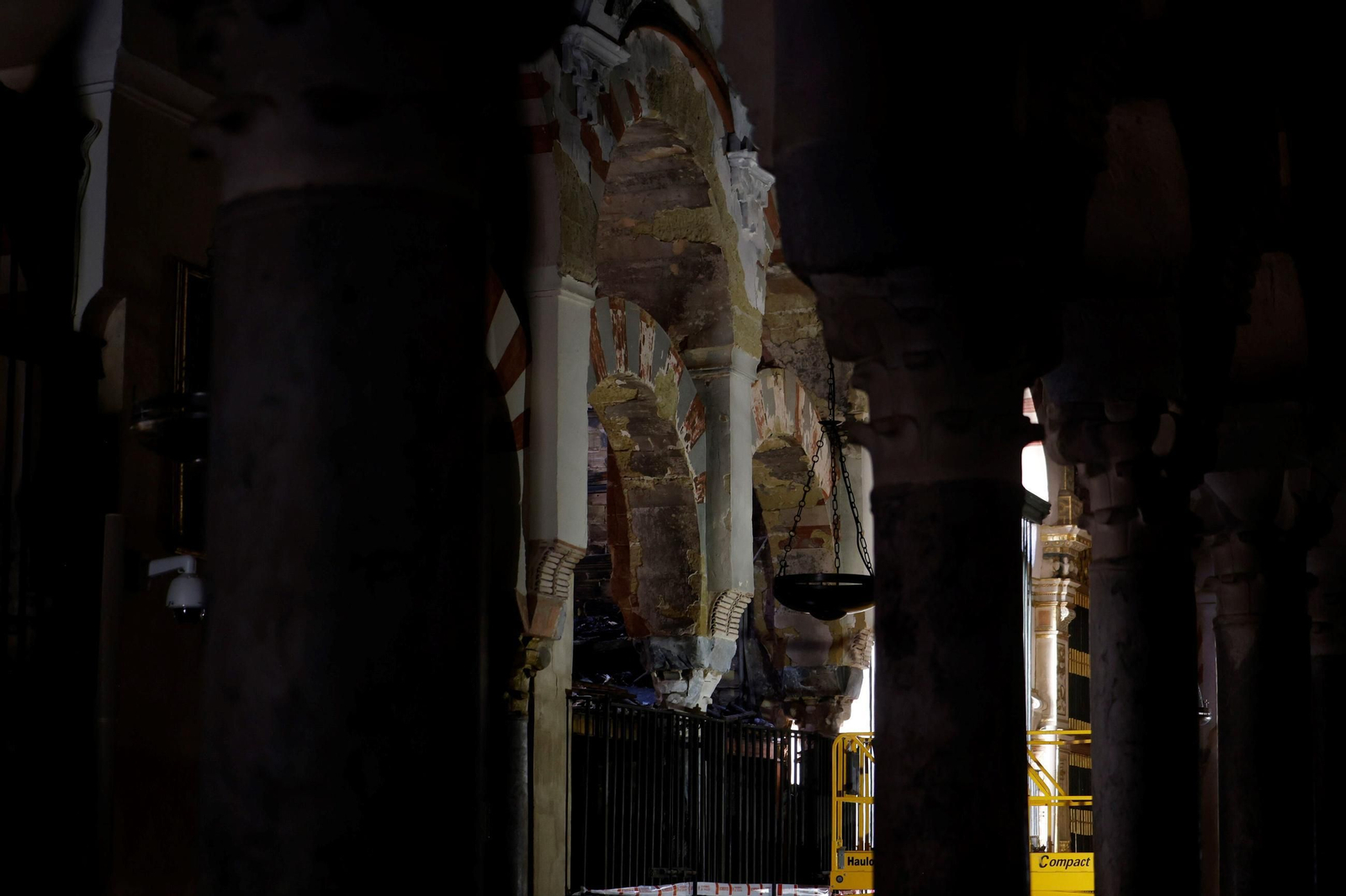 Así ha quedado la Mezquita-Catedral tras el incendio