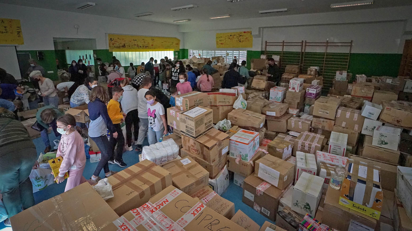 Masiva respuesta solidaria de Jerez con Ucrania