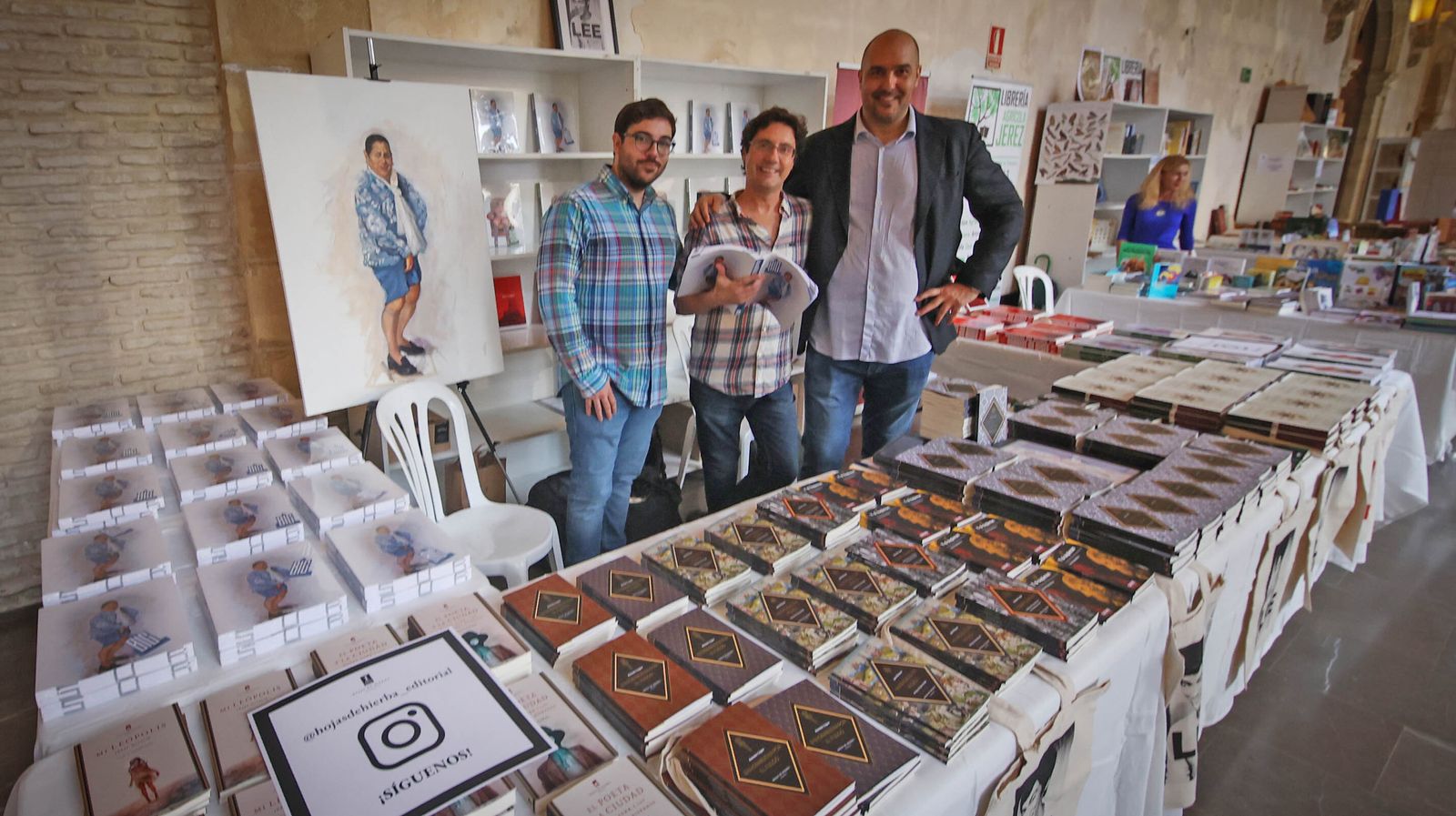 La Feria del Libro de Jerez en los Claustros de Santo Domingo