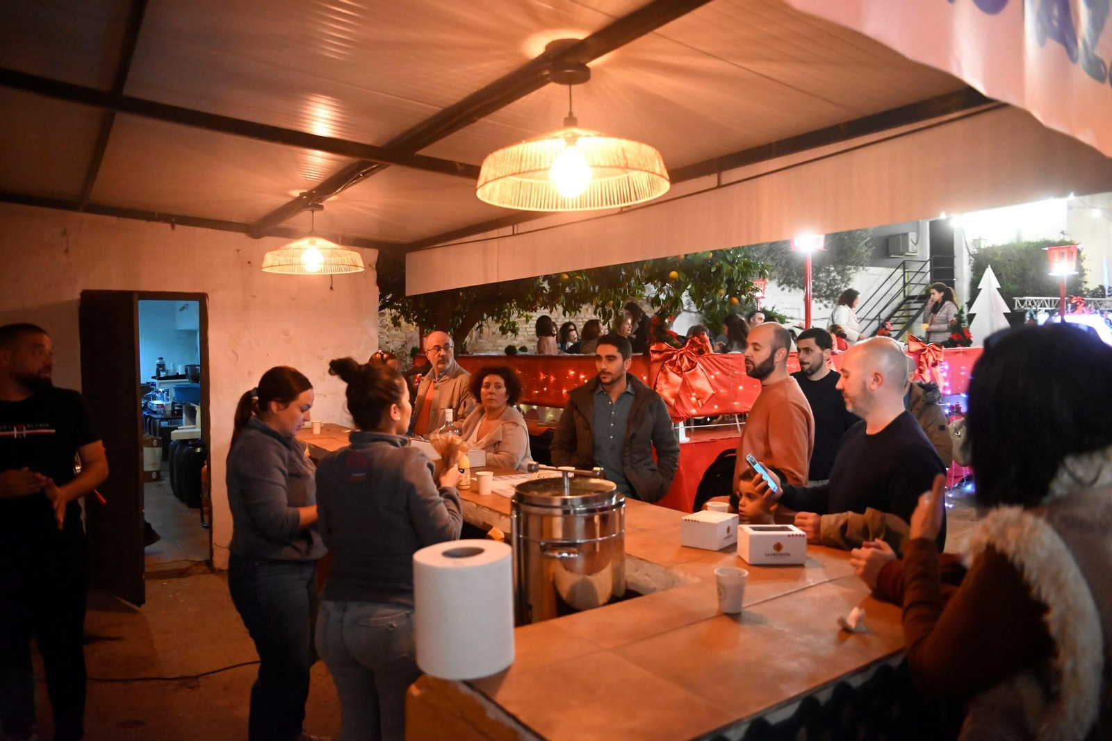 El poblado navideño del cine Fuenseca de Córdoba, en imágenes