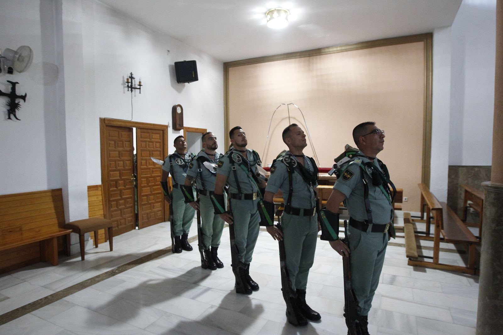 Custodia del Cristo de la Buena Muerte de La Legión. Semana Santa 2019. El Parador