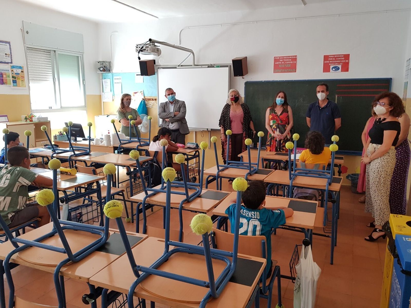 El CEIP Las Cortes (San Fernando), uno de los 29 centros participantes de la provincia de Cádiz en el Programa de Refuerzo Estival.
