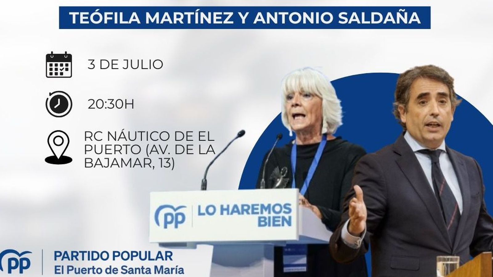 Teófila Martínez y Antonio Saldaña serán los ponentes invitados.