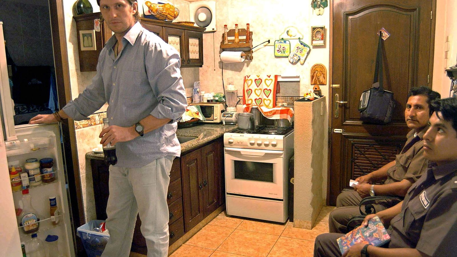 Villanueva, durante su arresto domiciliario.