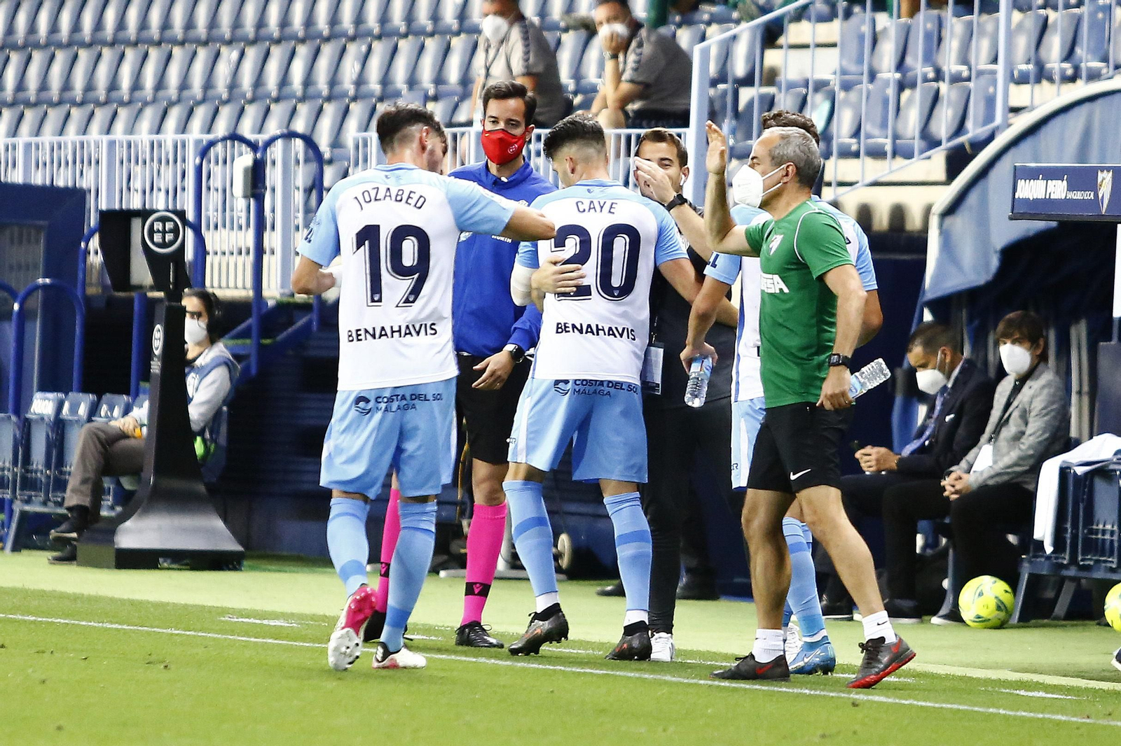 El Málaga CF-Castellón, en fotos