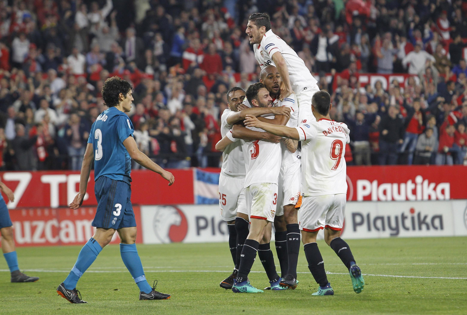 Las imágenes del Sevilla-Real Madrid