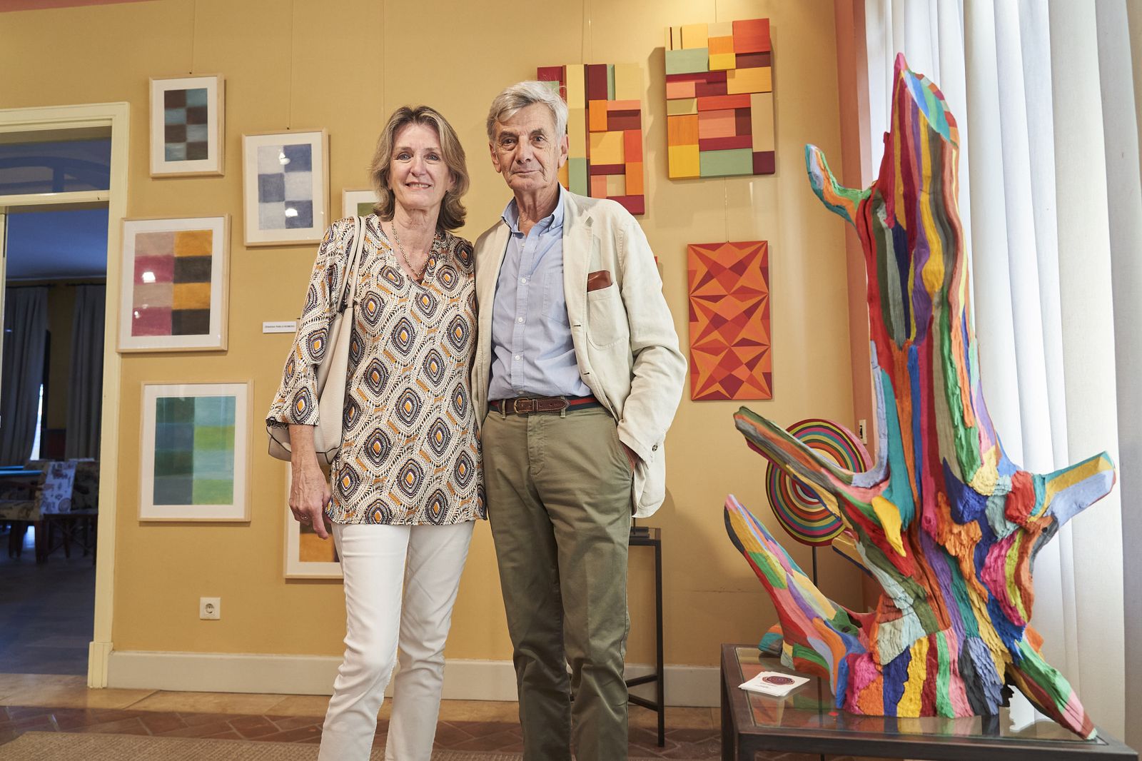 Inauguración de la exposición por del 30 aniversario Del Real Club de Golf