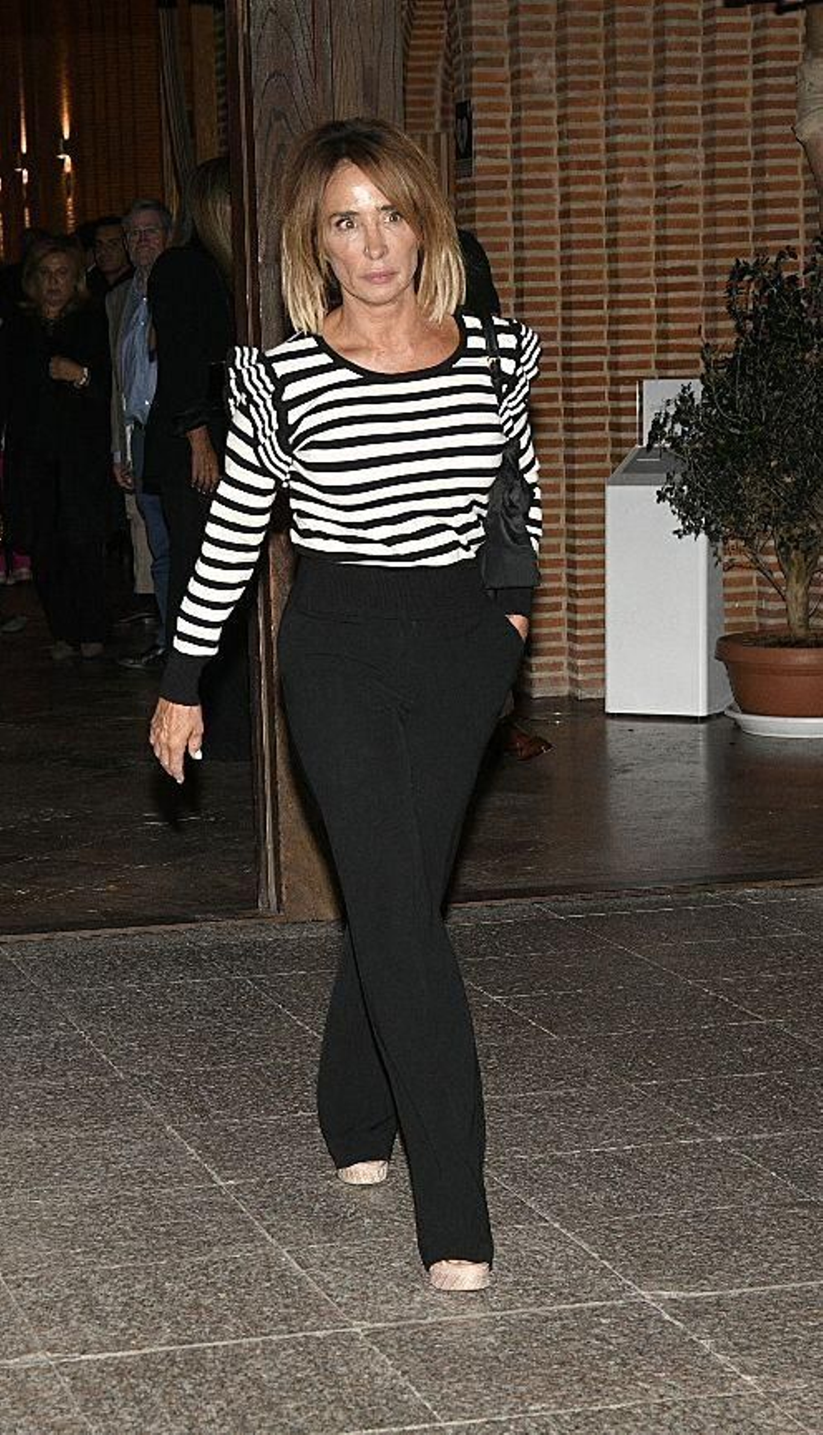 La presentadora María Patiño La presentadora María Patiño