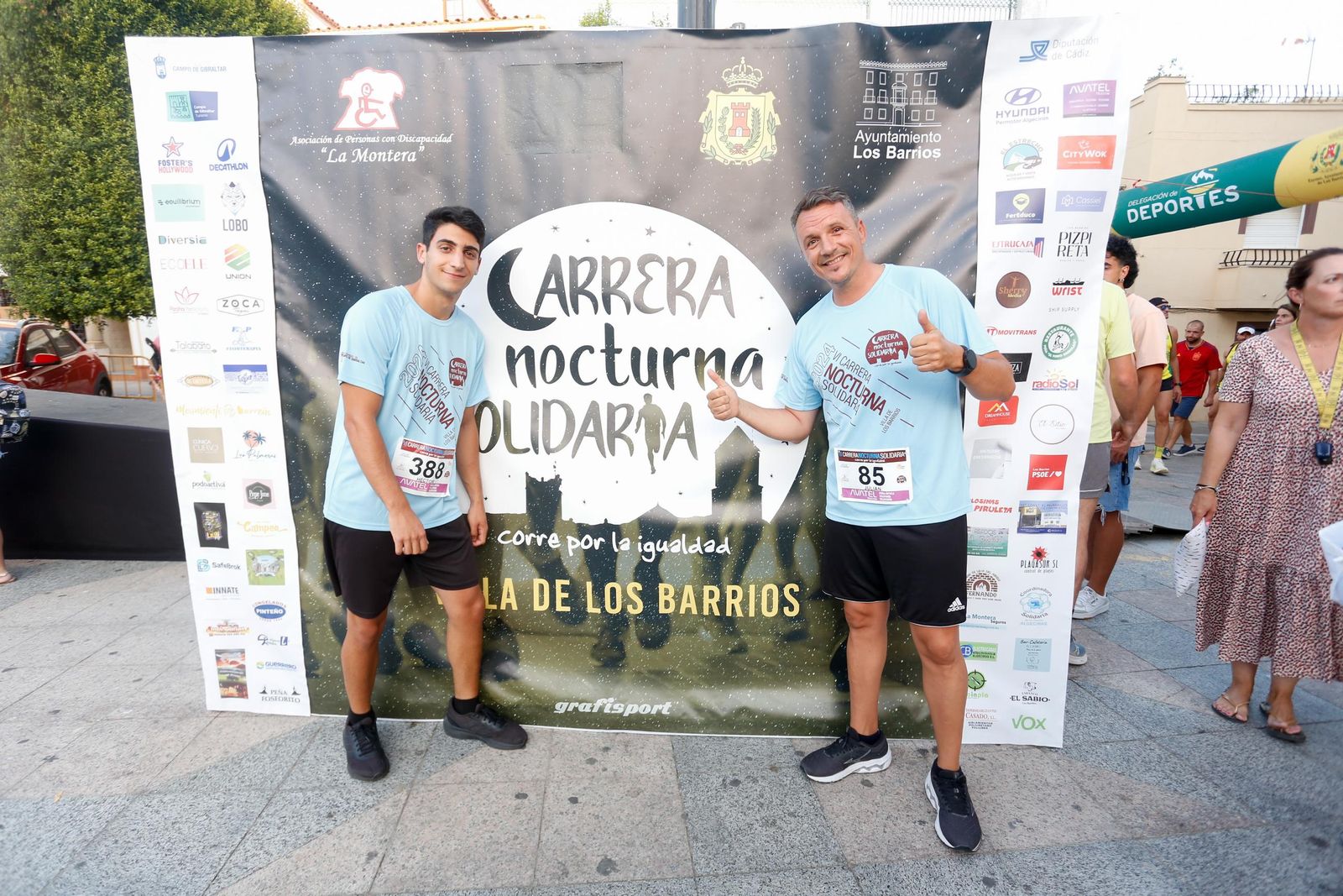 Fotos de la carrera nocturna de Los Barrios
