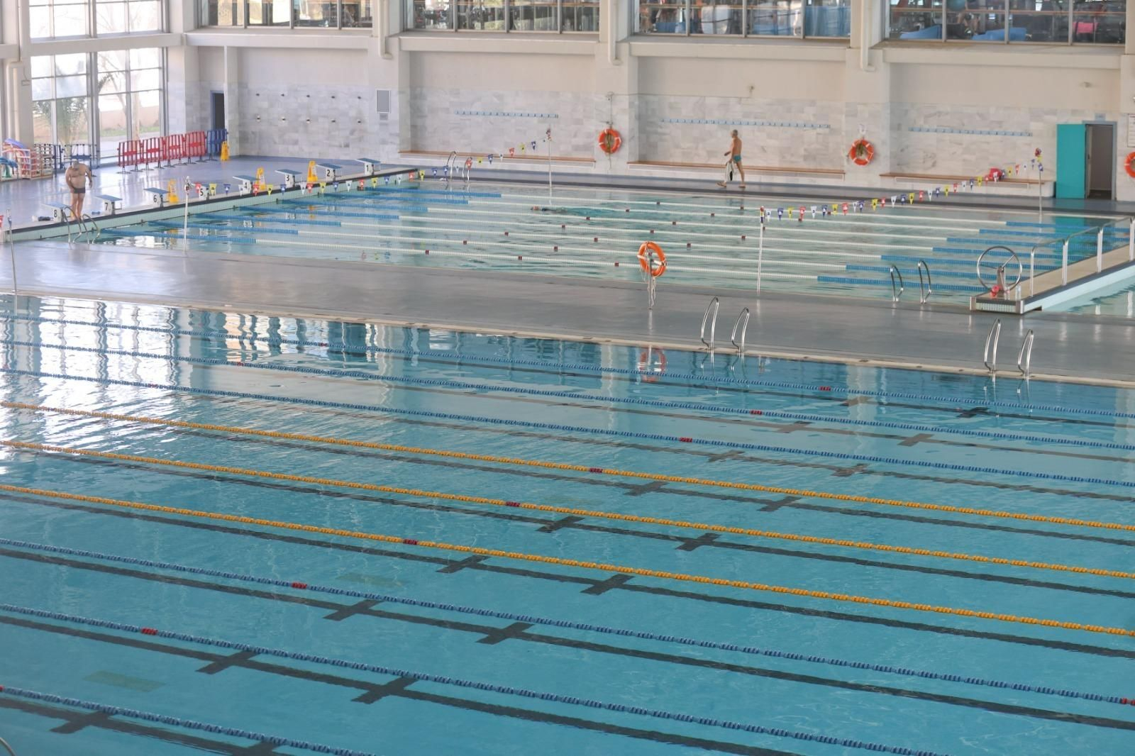 La reapertura de la piscina de 50 metros de Inacua, en imágenes
