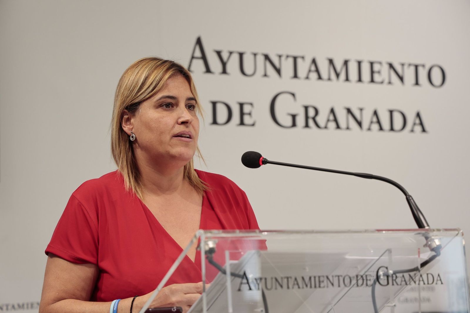 La concejal de Derechos Sociales de Granada, Nuria Gutiérrez