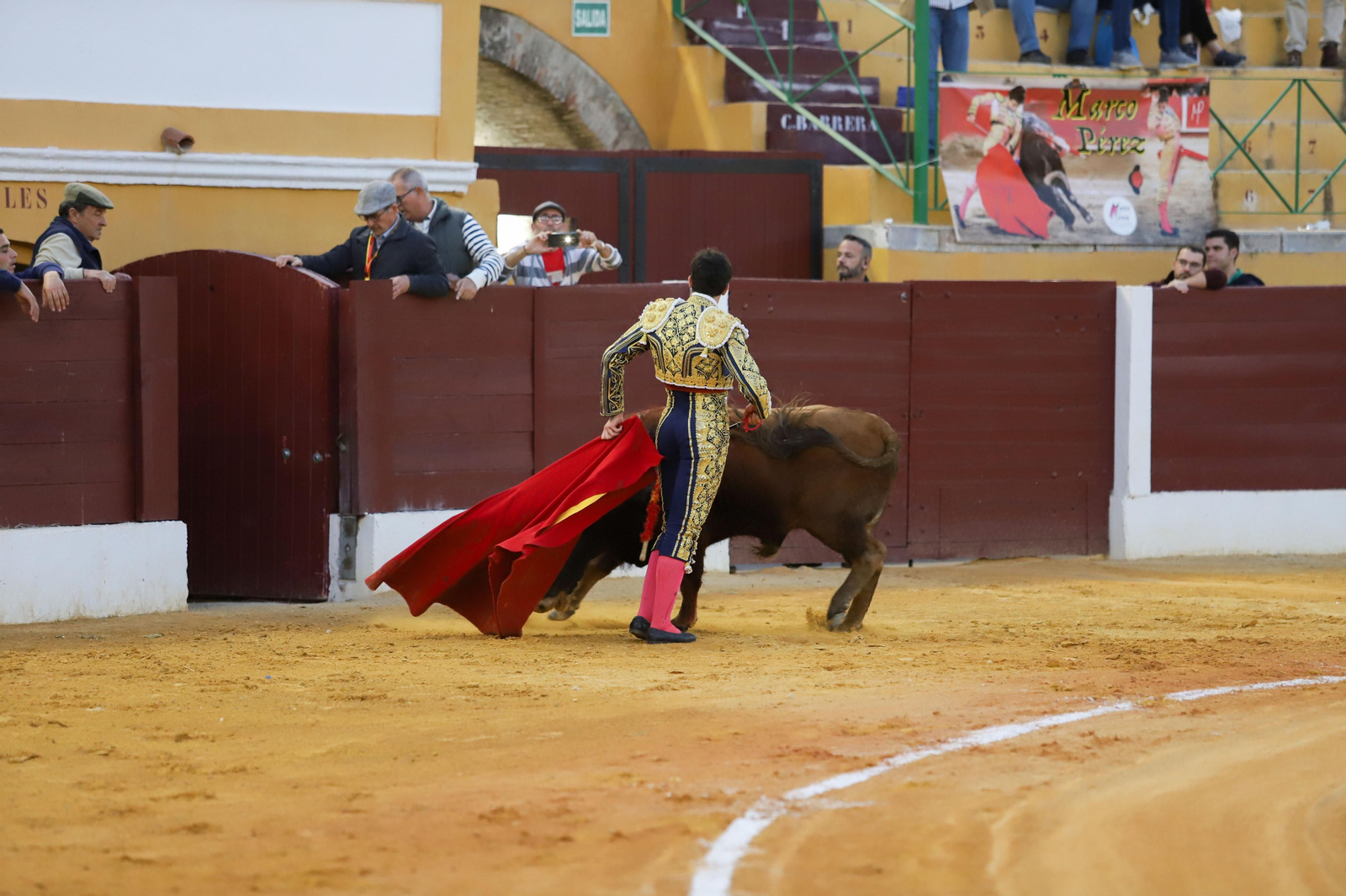 Imágenes de la novillada previa a la Semana Santa en la plaza de toros de La Línea