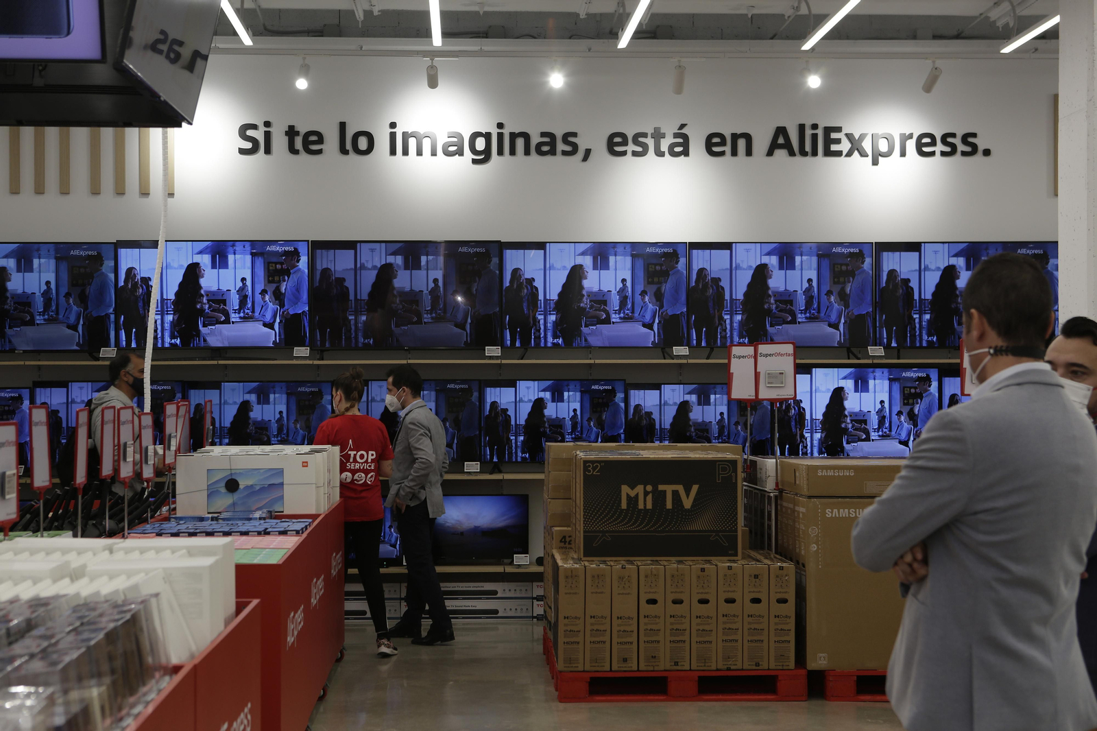 Apertura de tienda de AliExpress en Lagoh, Sevilla