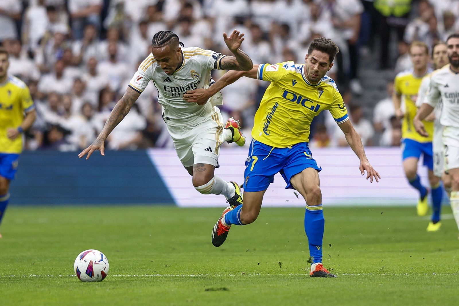 Las imágenes del partido Real Madrid - Cádiz CF