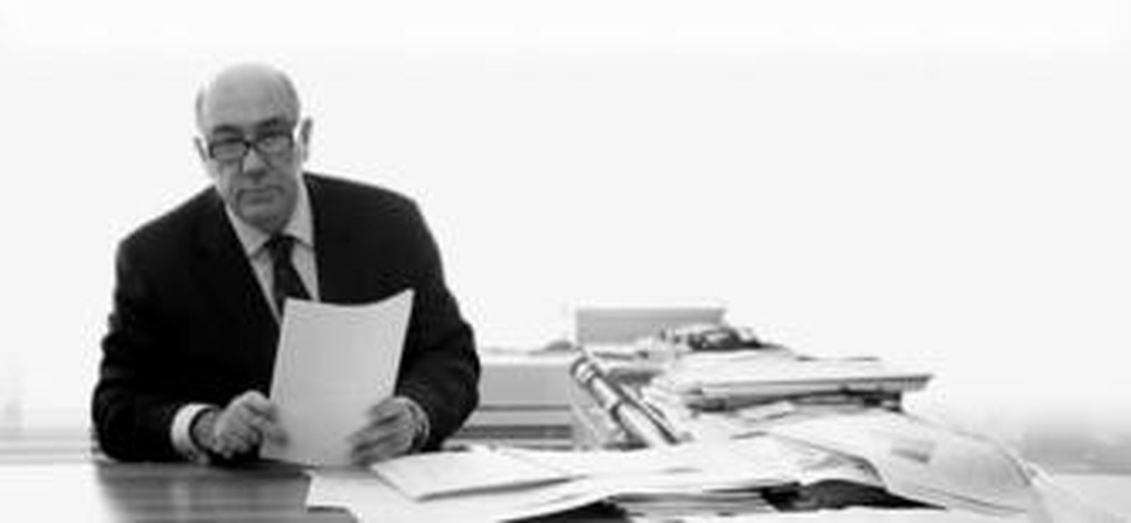 El presidente del Grupo Trusam, Juan Manuel Trujillo, en su despacho de la calle Serrano, en Madrid.