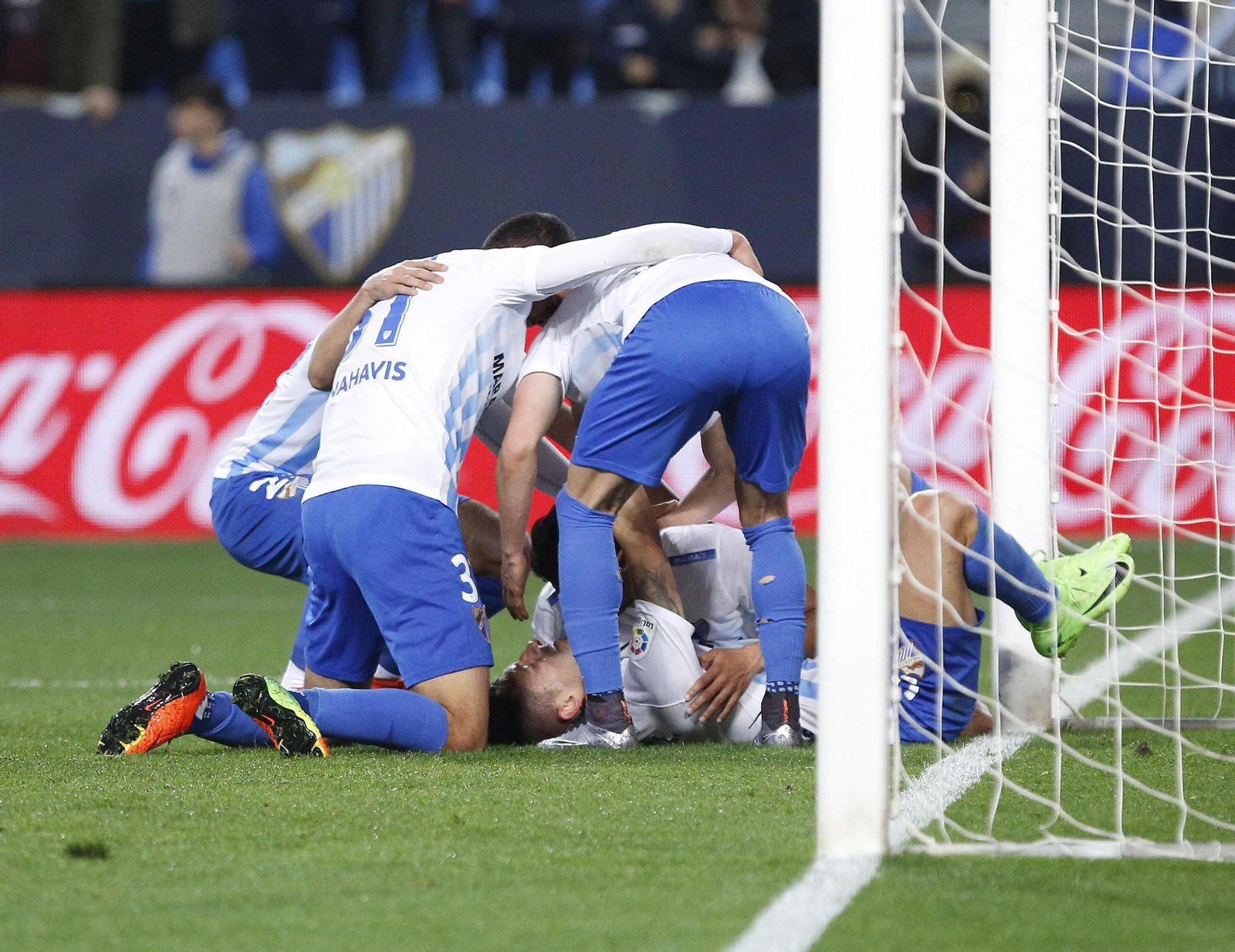 Las imágenes del Málaga-Las Palmas