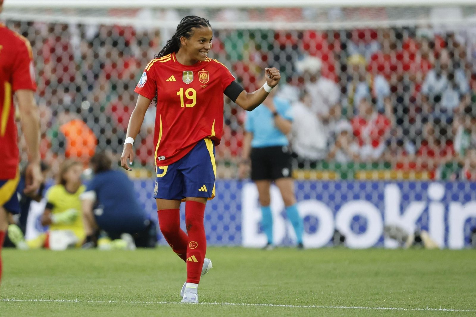 Las fotos del España - Portugal en la Eurocopa femenina