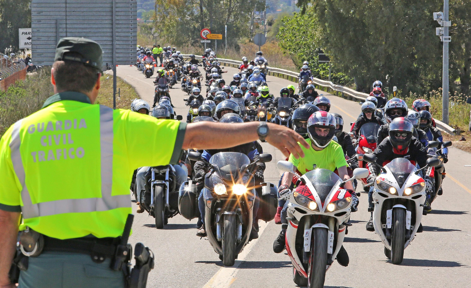 Un total de 2.500 efectivos de la Guardia Civil, Policía Nacional y Dirección General de Tráfico velarán por la seguridad en el Gran Premio de Jerez