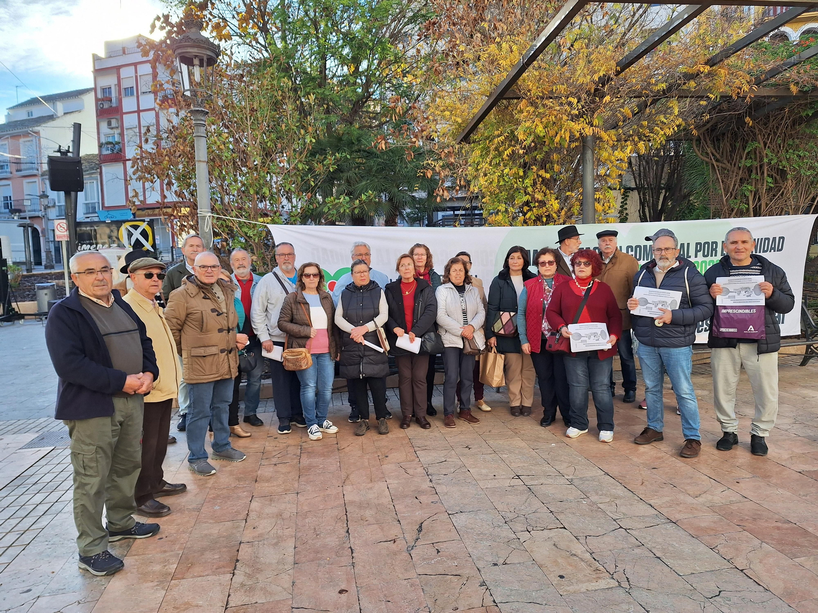 La plataforma sanitaria de Puente Genil.