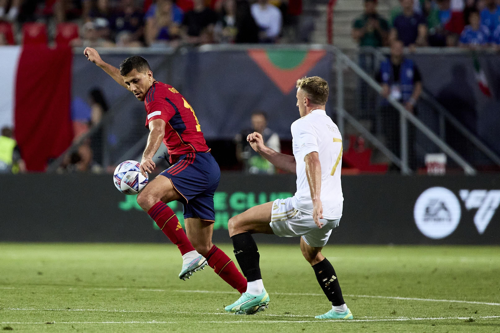 Las fotos del España - Italia