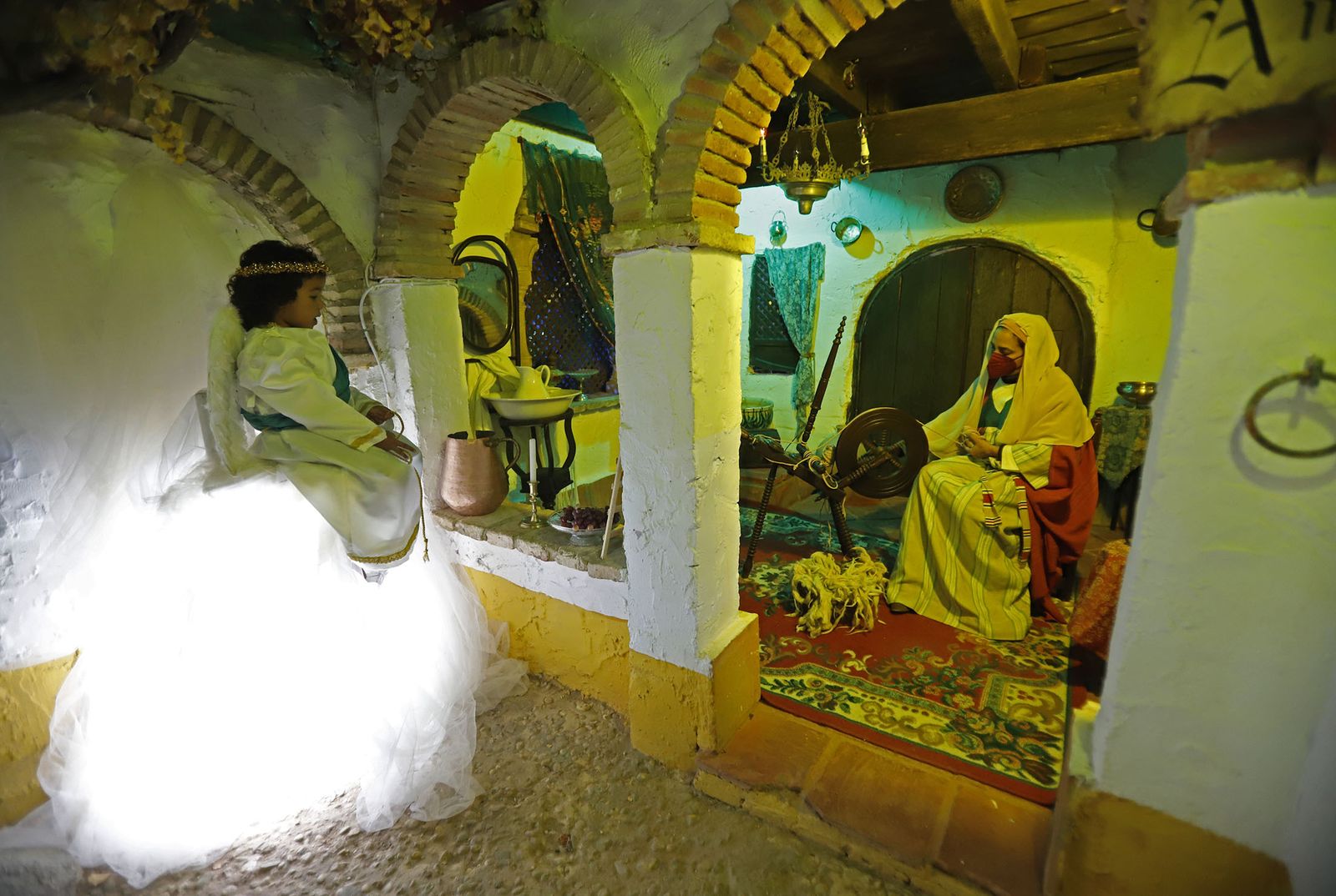 Vuelve el Belén viviente de Beas