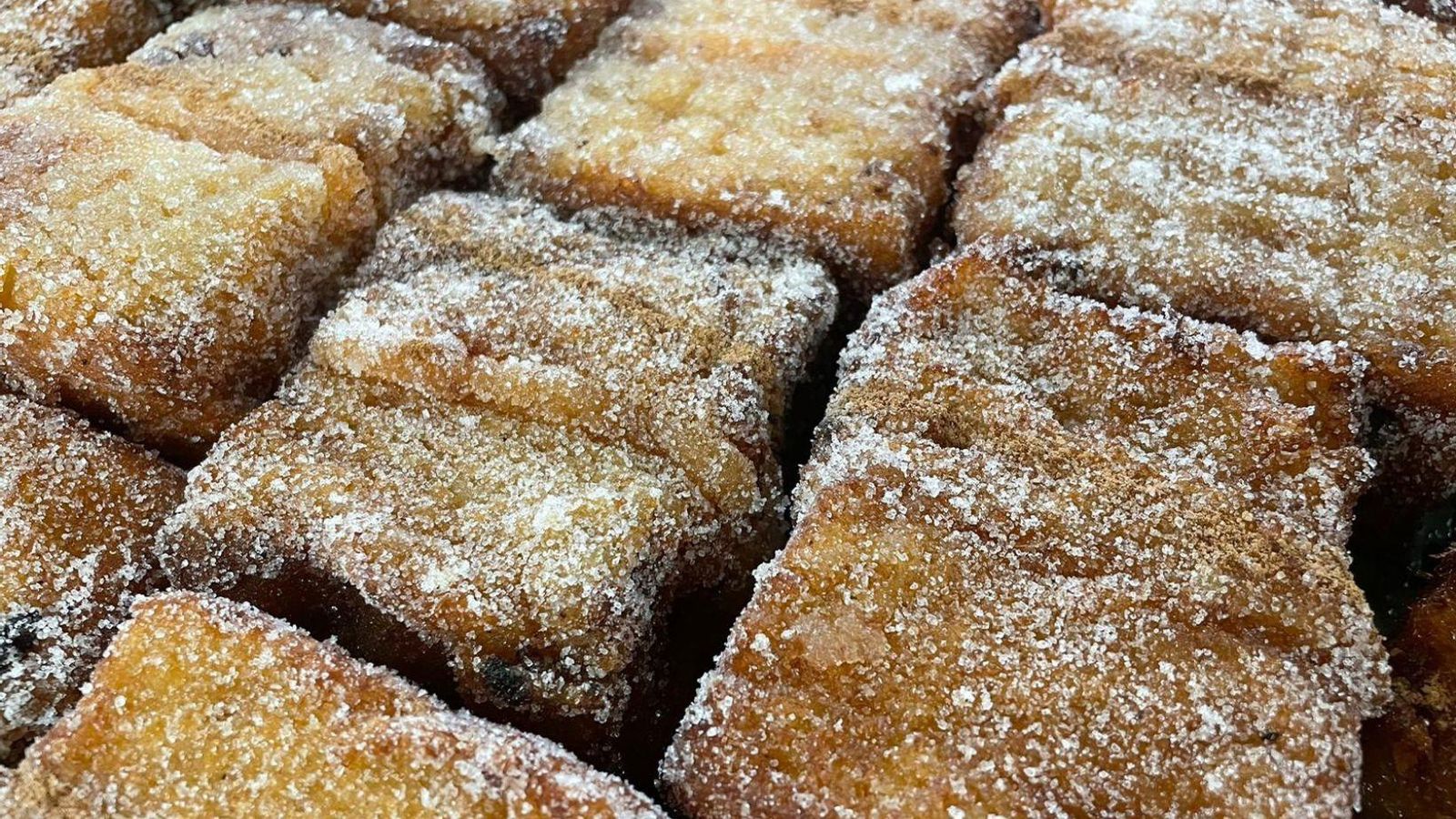 Torrijas de azúcar