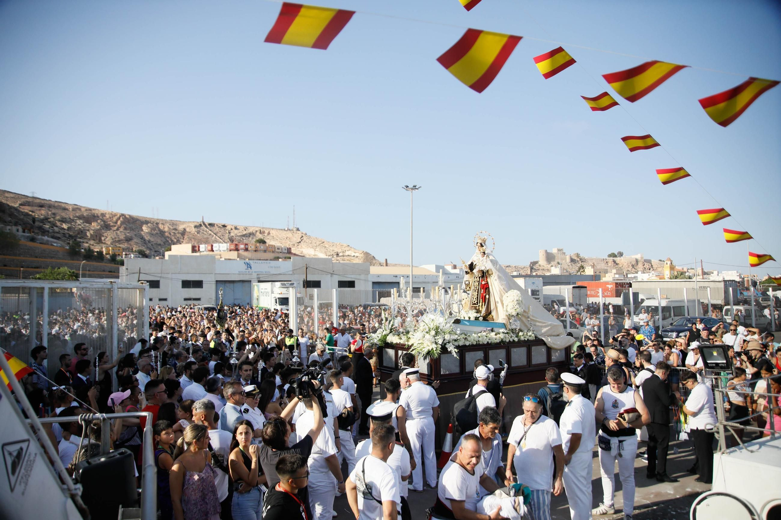 Procesión de Alabanza a la Santísima Virgen del Carmen de Almería