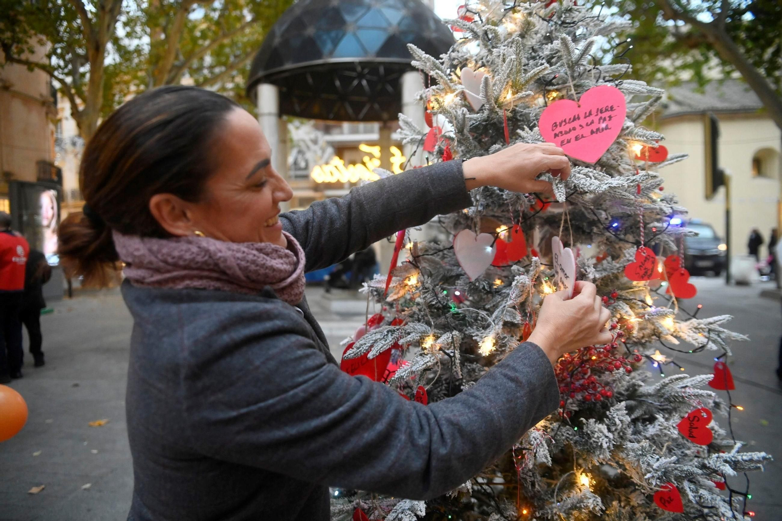 El árbol solidario de Cáritas en Córdoba