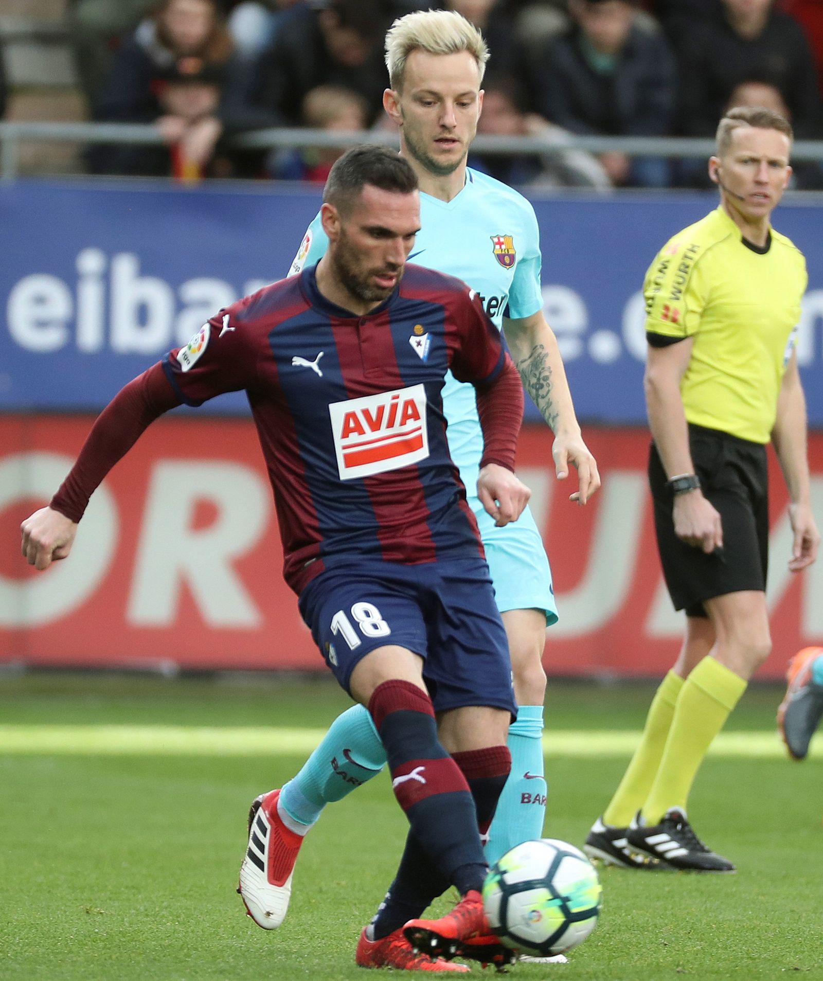 El Eibar-Barcelona, en imágenes
