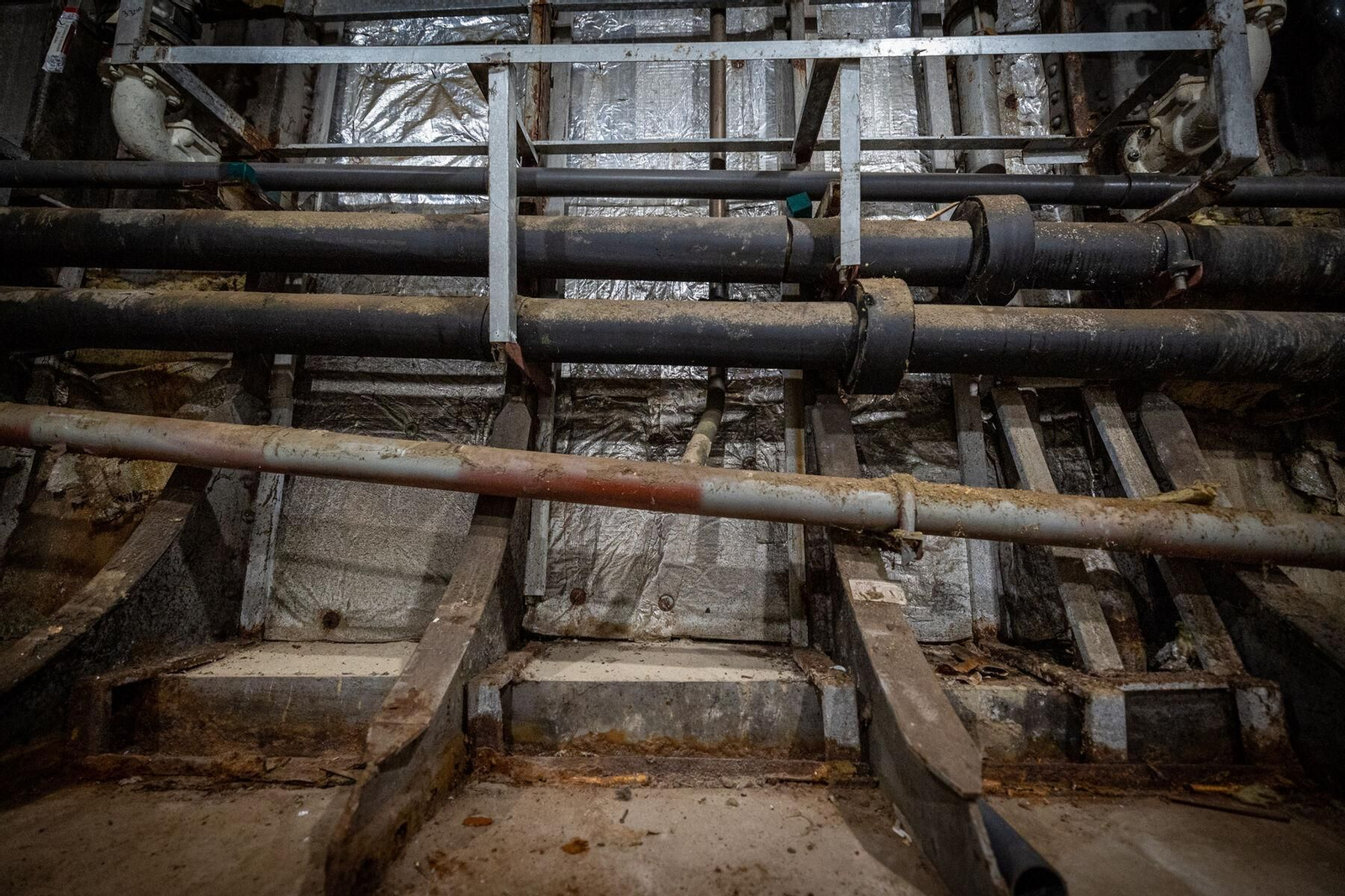 Un recorrido completo por las obras del buque escuela 'Juan Sebastián de Elcano'