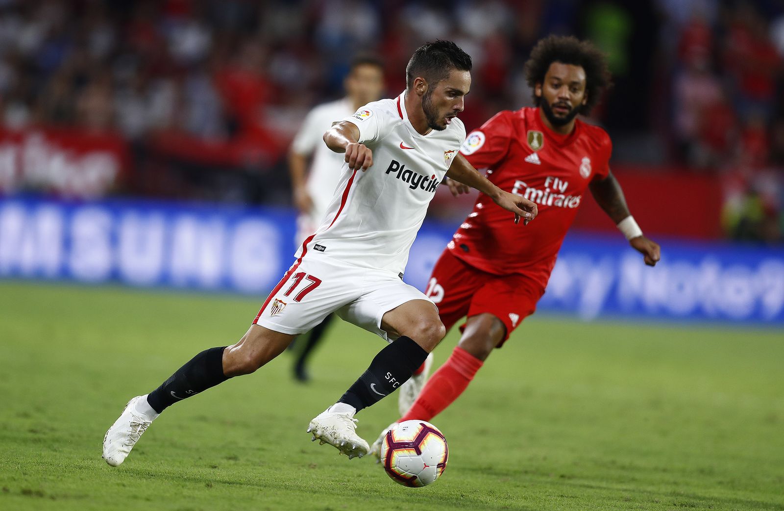 Las imágenes del Sevilla-Real Madrid