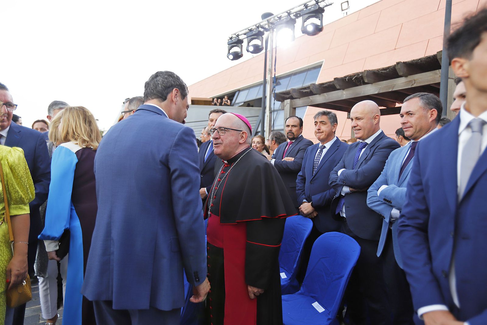 Imágenes de la constitución de la Diputación de Huelva