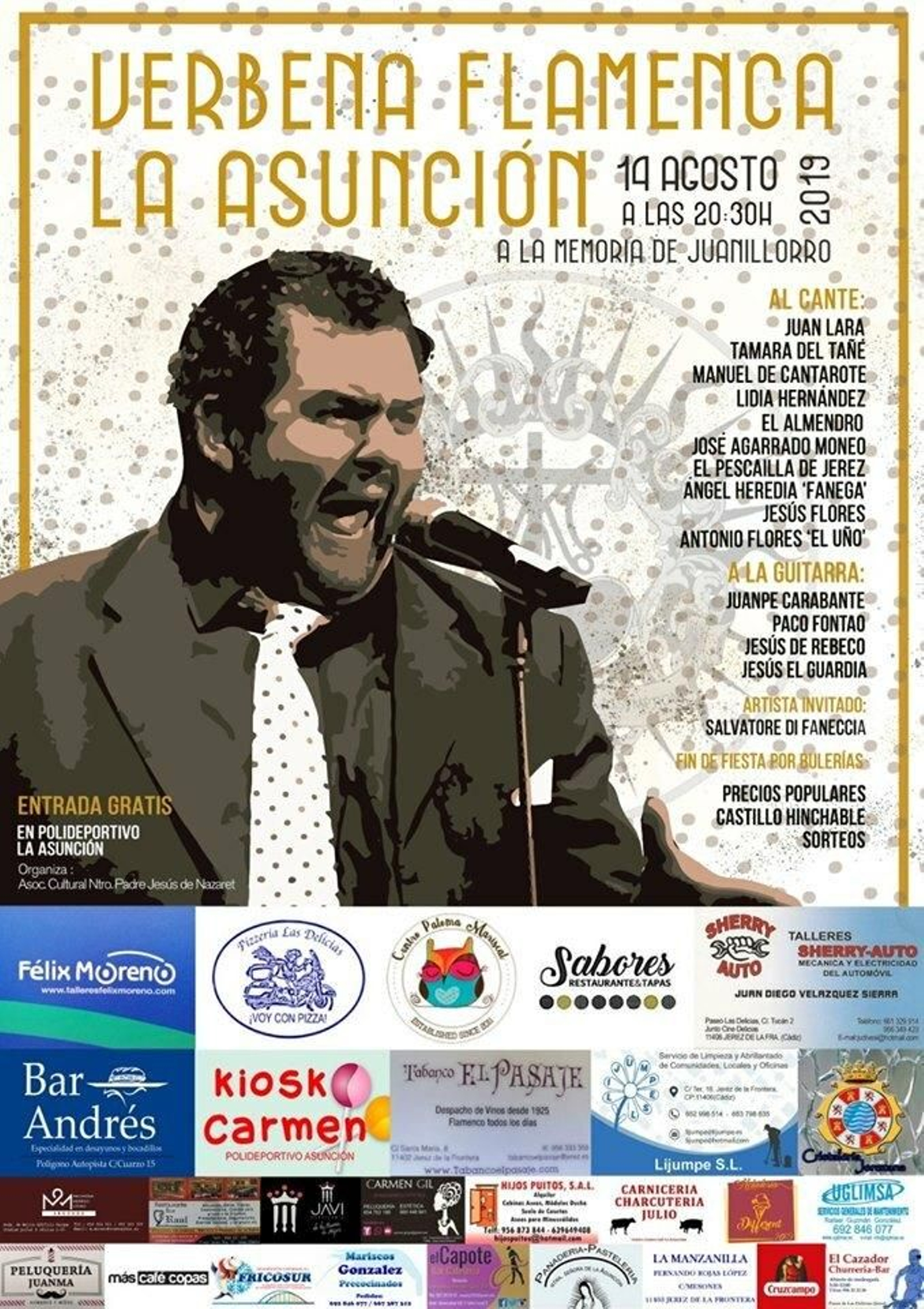 La Verbena de La Asunción recordará este miércoles a Juanillorro