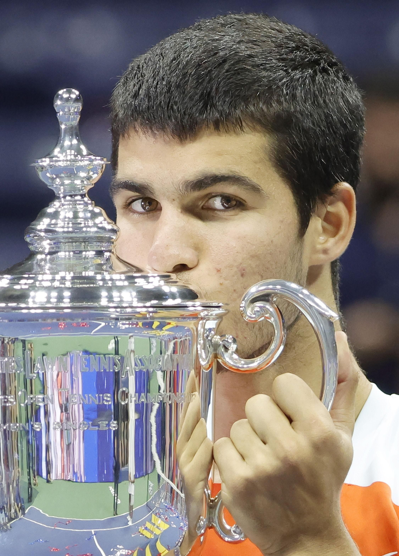 Las imágenes del título del US Open para Carlos Alcaraz