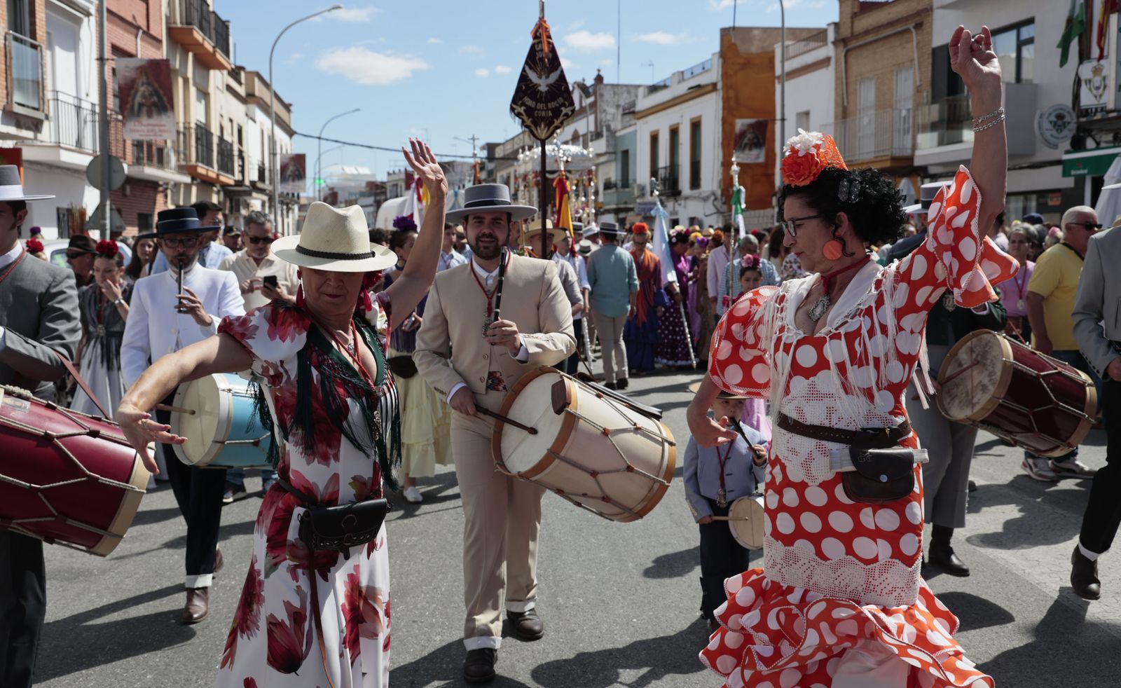 Las imágenes de la Hermandad del Rocío de Coria