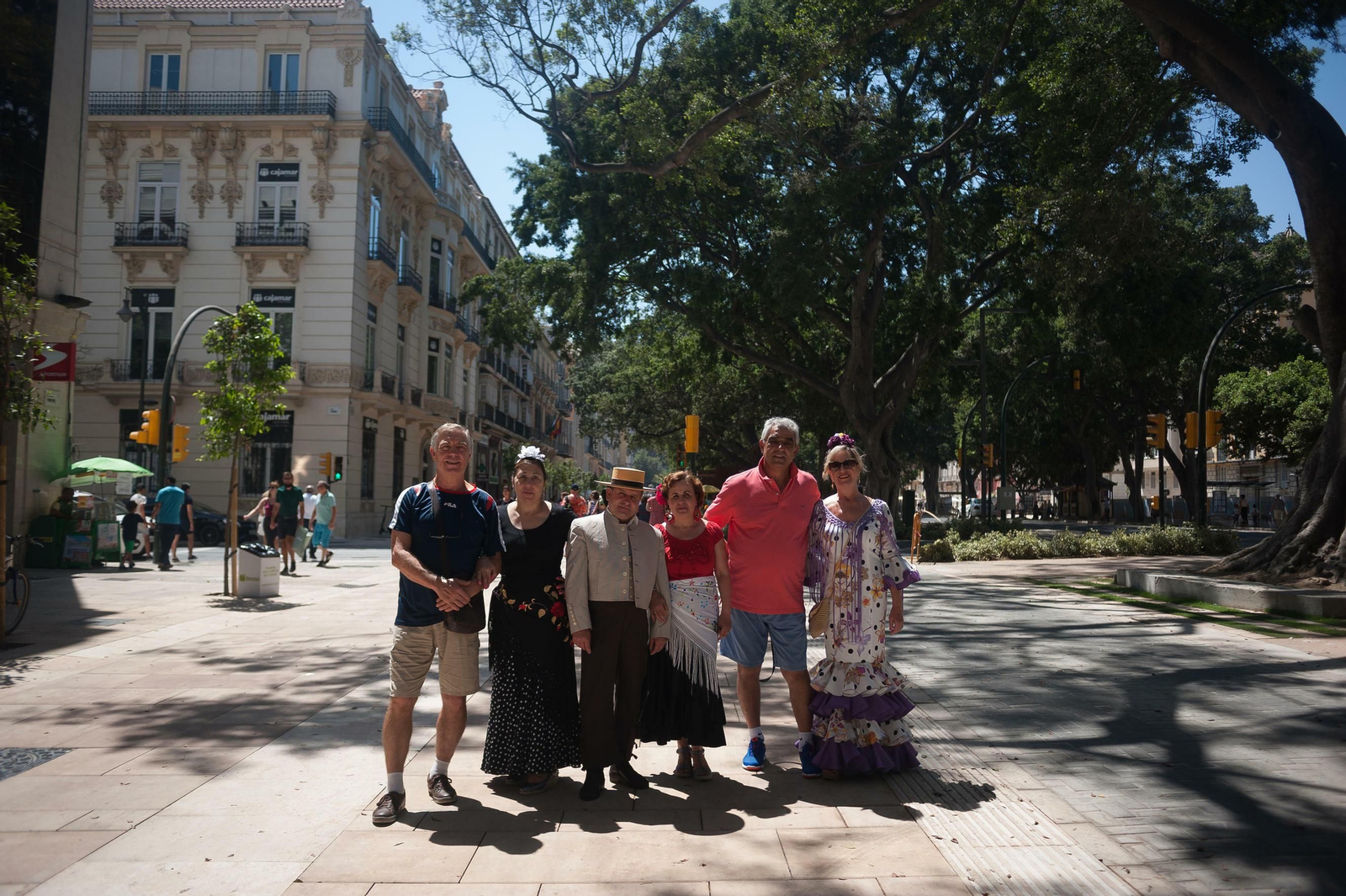 El primer día de la Feria de Málaga en el Centro, en fotos