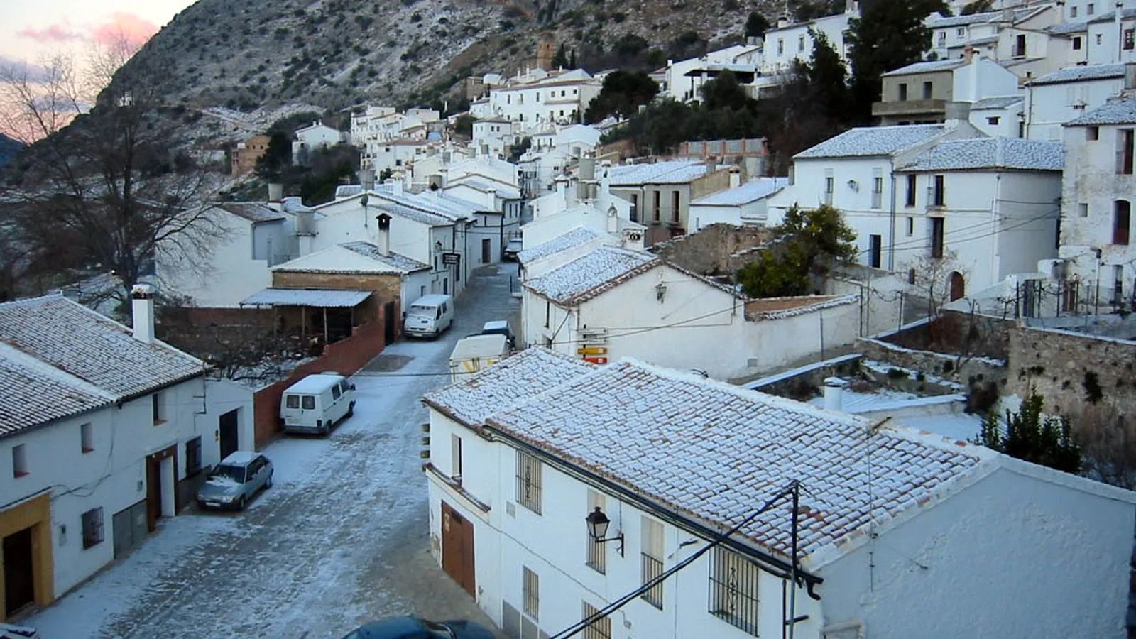 Imagen de la población de Villaluenga del Rosario, la que cuenta con menor población de la provincia de Cádiz.