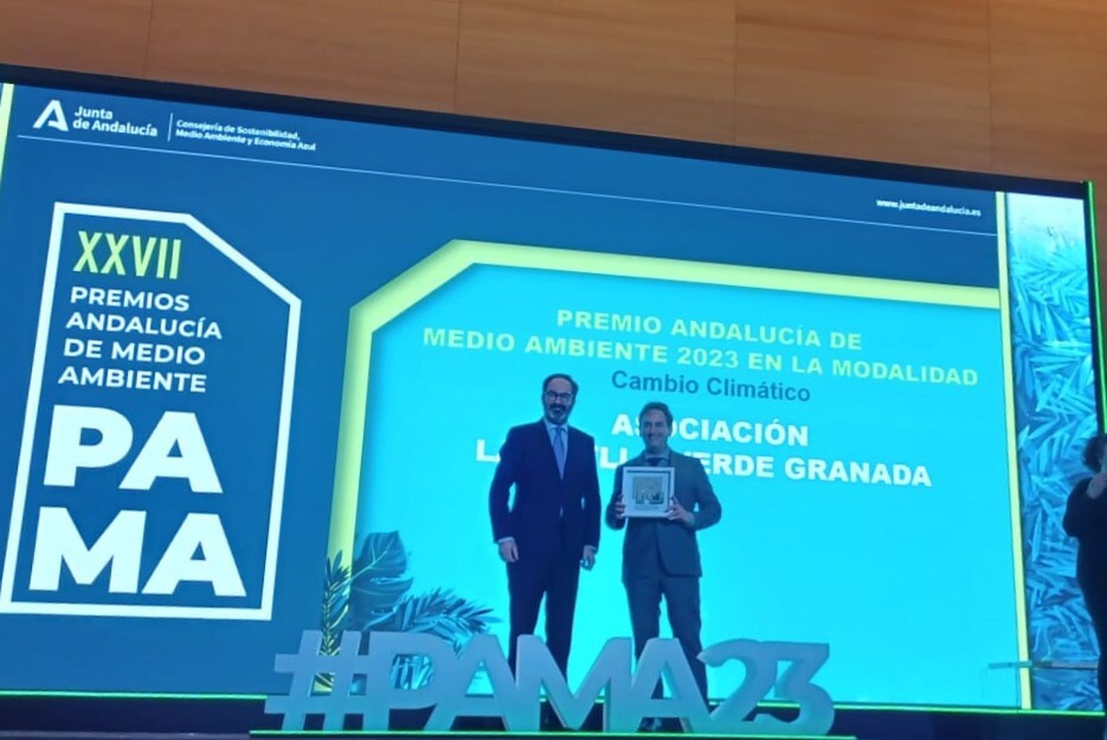 El movimiento La Huella Verde, premio andaluz de Medio Ambiente por ser un "movimiento ejemplar" por la movilidad de Granada