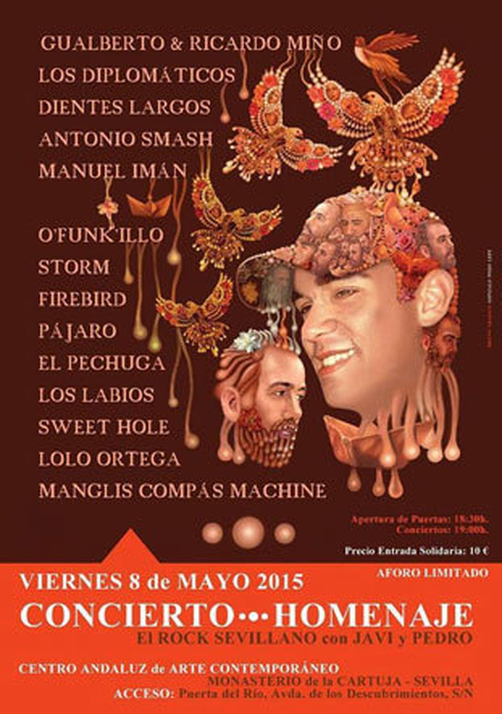 Rock sevillano en recuerdo de Javi y Pedro