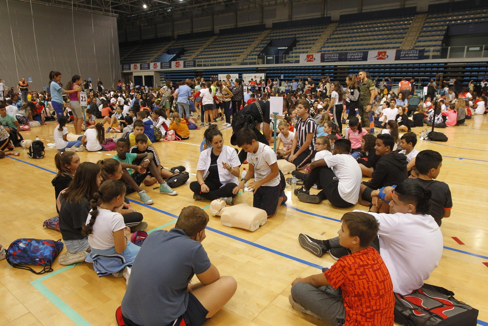 Fotogalería Cardiomaratón061. Palacio Juegos Mediterráneos. Almería