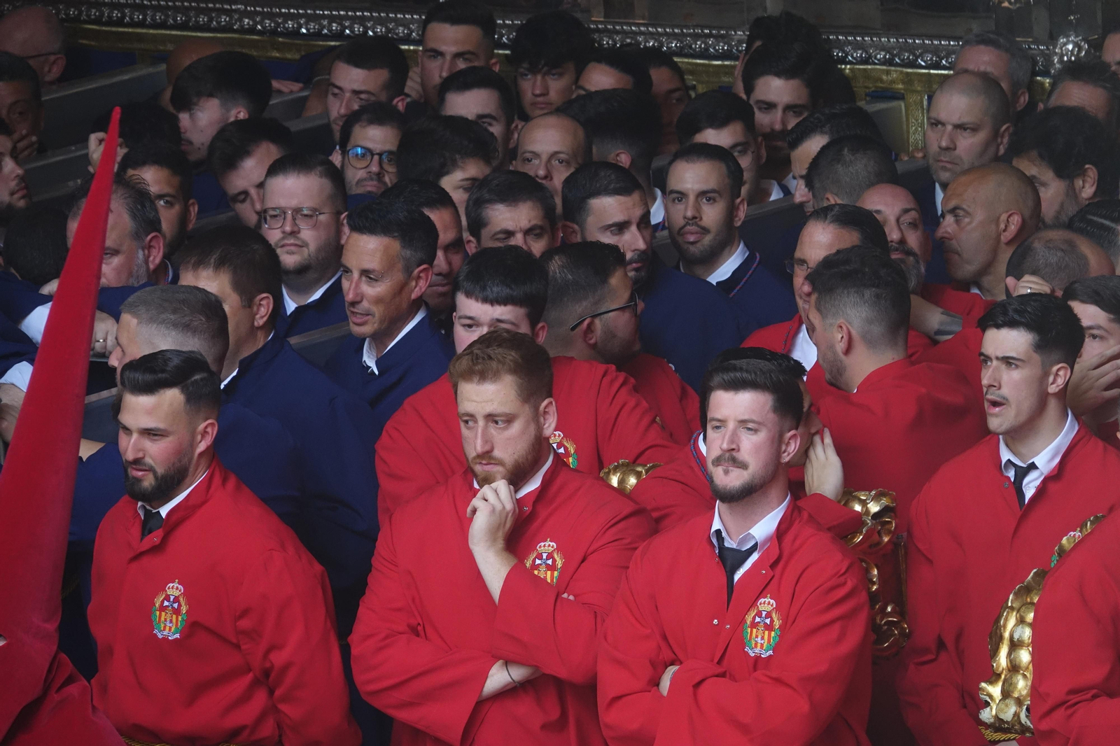 La Sagrada Cena en el Jueves Santo de Málaga, en fotos